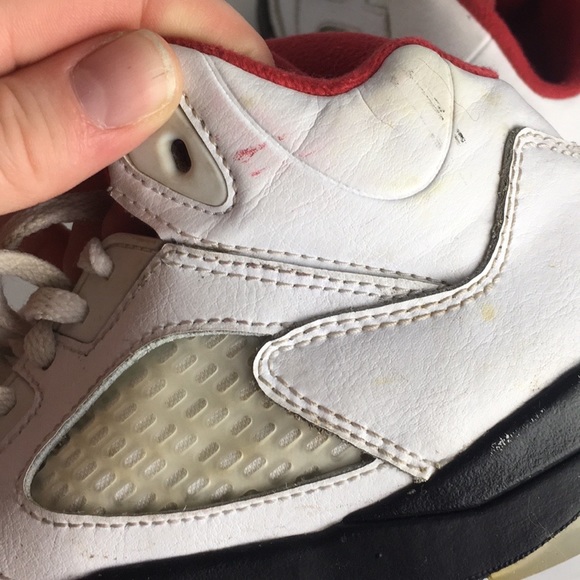 Jordan 5 Retro Fire Red Silver Tongue Men’s 2019 Style - Picture 13 of 15